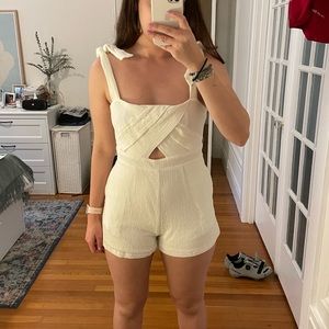 White romper